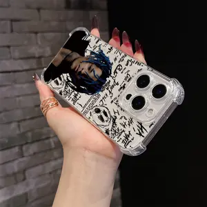 Hot Rapper X-XXXTentacion Phone Case Suitable for iPhone 17 16e 16 15 14 13 12 11 Mini Pro Max Air X XR XSMAX 8 7 Plus Anti Fall Transparent Soft Back Cover