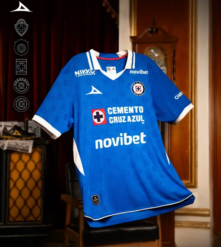 Cruz Azul 2026–2027 Home Soccer Jersey – Blue Football Fan Shirt, Lightweight Short Sleeve Sports TopCruz Azul 2026–2027 Home Soccer Jersey – Blue Football Fan Shirt, Lightweight Short Sleeve Sports Top