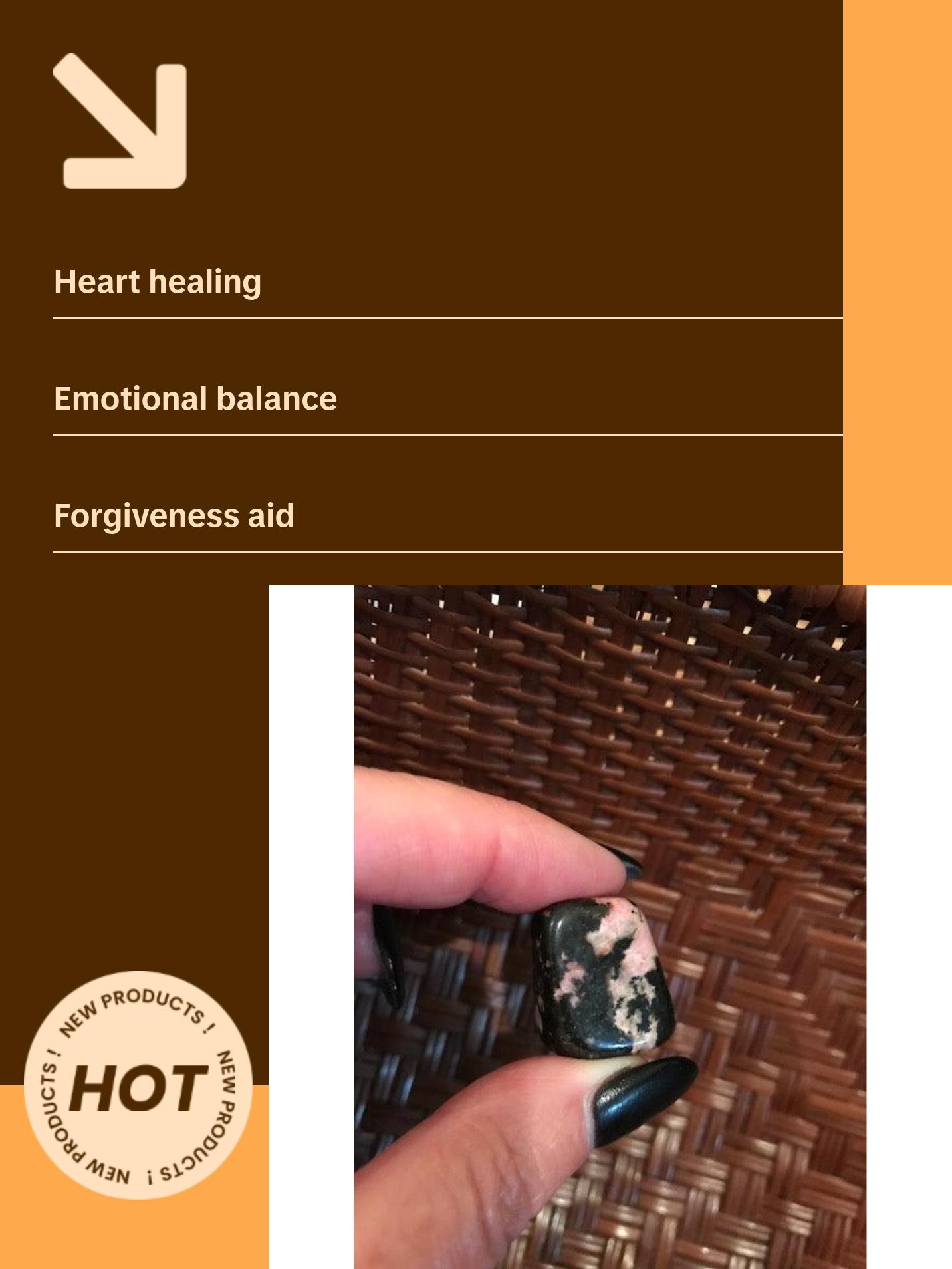 Rhodonite Crystal Tumble