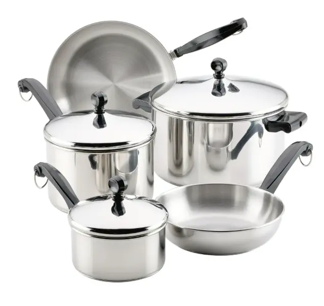 Farberware Classic Stainless Steel 8pc Set