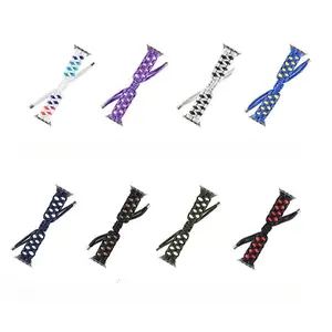 Paracord Stretch Watch Band for Apple Watch 1/2/3/4/5/6 | Braided Outdoor Casual Strap