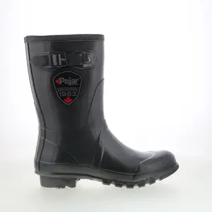 Pajar Axara 51762 Womens Black Synthetic Pull On Mid Calf Boots