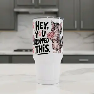 Hey, You Dropped This - UVDTF Wrap for cups/hard surfaces sticker