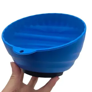 Strong Magnetic Bowl Car Repair Parts Screw Storage Tool, High-Strength Magnet Organizer Box, Plastic Magnetic Bowl for Auto Maintenance Accessories
