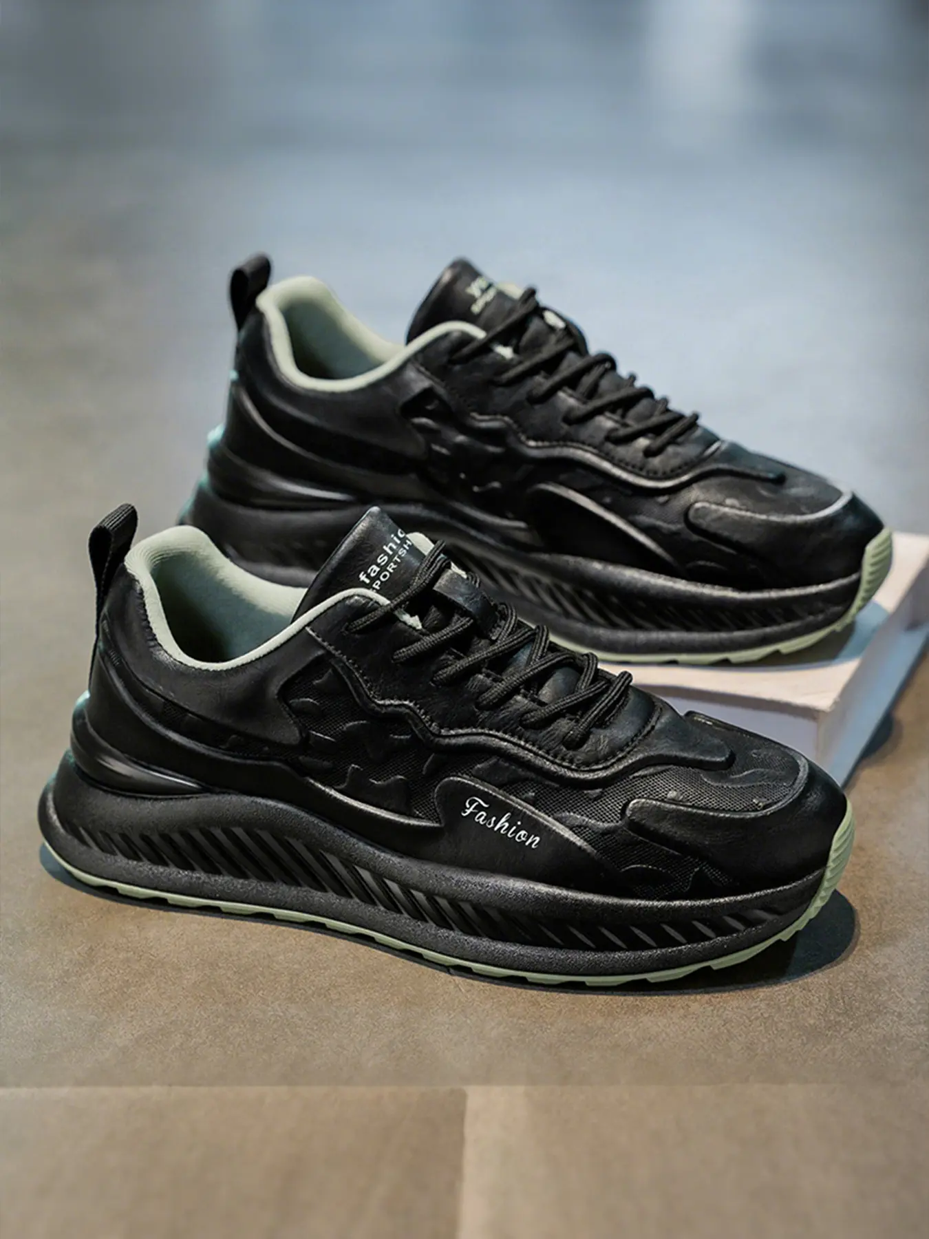 Men's Warrior Casual Shoes, Comfortable Breathable Sports Running Sneakers, Versatile Dad Shoes for Daily Wear
