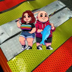 CHUNKY'S ULTRA HIGH REFLECTIVE TAPE - MULTI COLOR 6 PACK