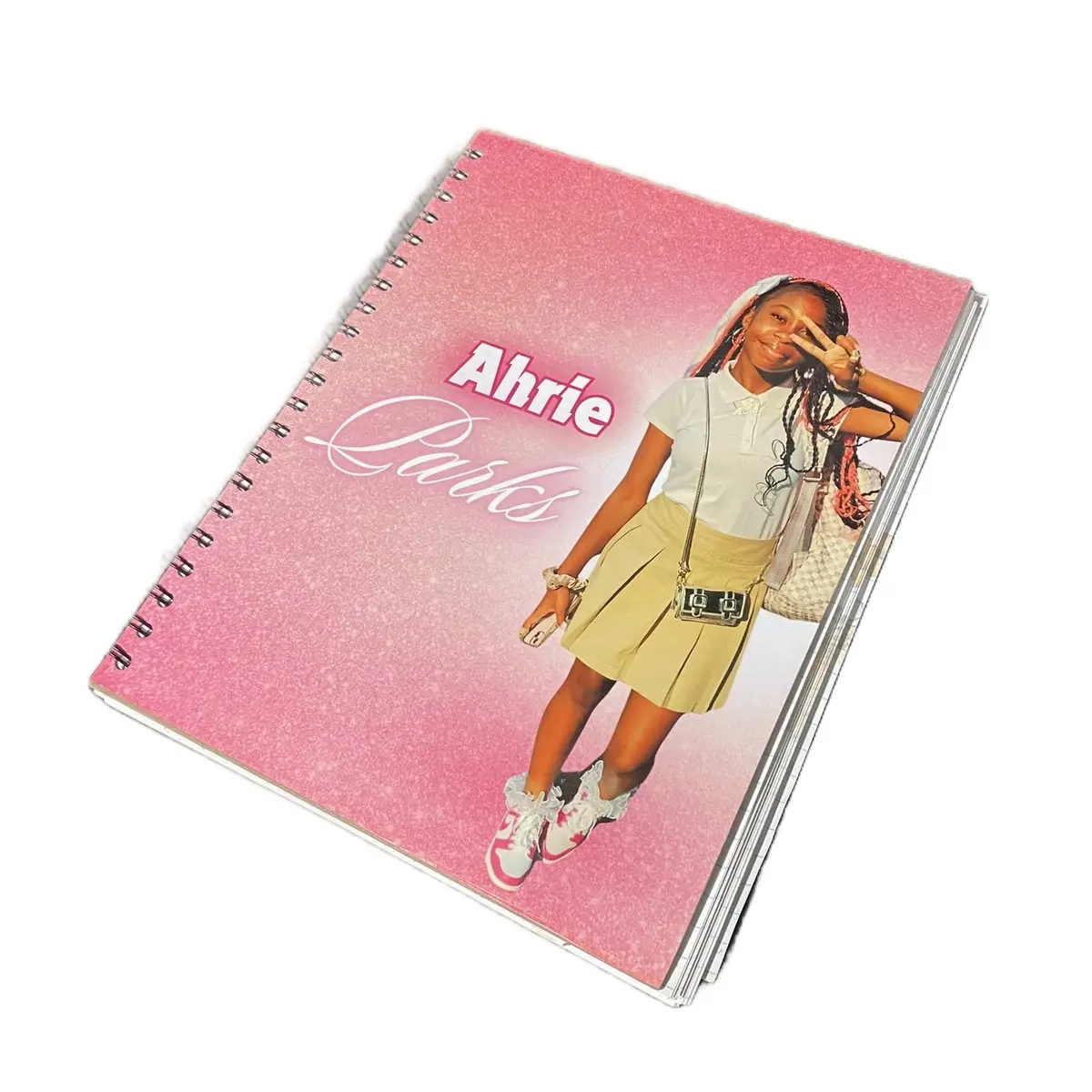 Custom Photo 100 Page School Notebook - Personalized Notebook for Students