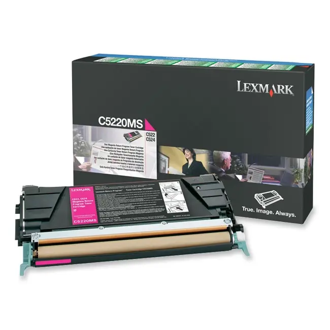 Lexmark C5220 Series Toner Cartridges, Compatible with C522/C53X Printer Models