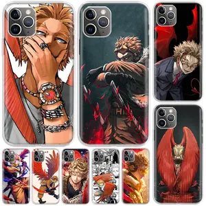 Hawks MHA My Hero A-Academy Cover For iPhone 16 15 Pro Max 14 Plus 13 12 Mini 11 Apple Phone Case X XS XR 7 8 + Art Print Shell