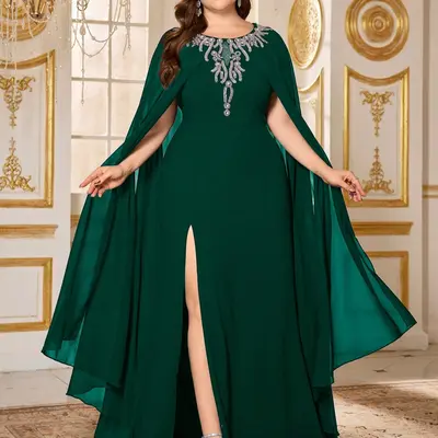 Beaded Emerald Green Prom Dress Plus Size - TikTok Shop Beaded Emerald Green Prom Dress Plus Size - TikTok Shop