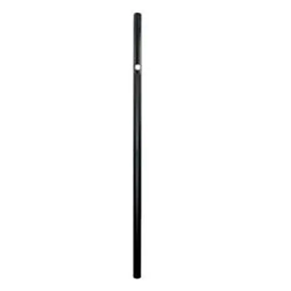MHP Everglow POBAI 7x9 ft. Black Aluminum Lamp Post with Internal Components, 4-Sides Design, Copper Accents for Driveway, Porch, Sidewalk