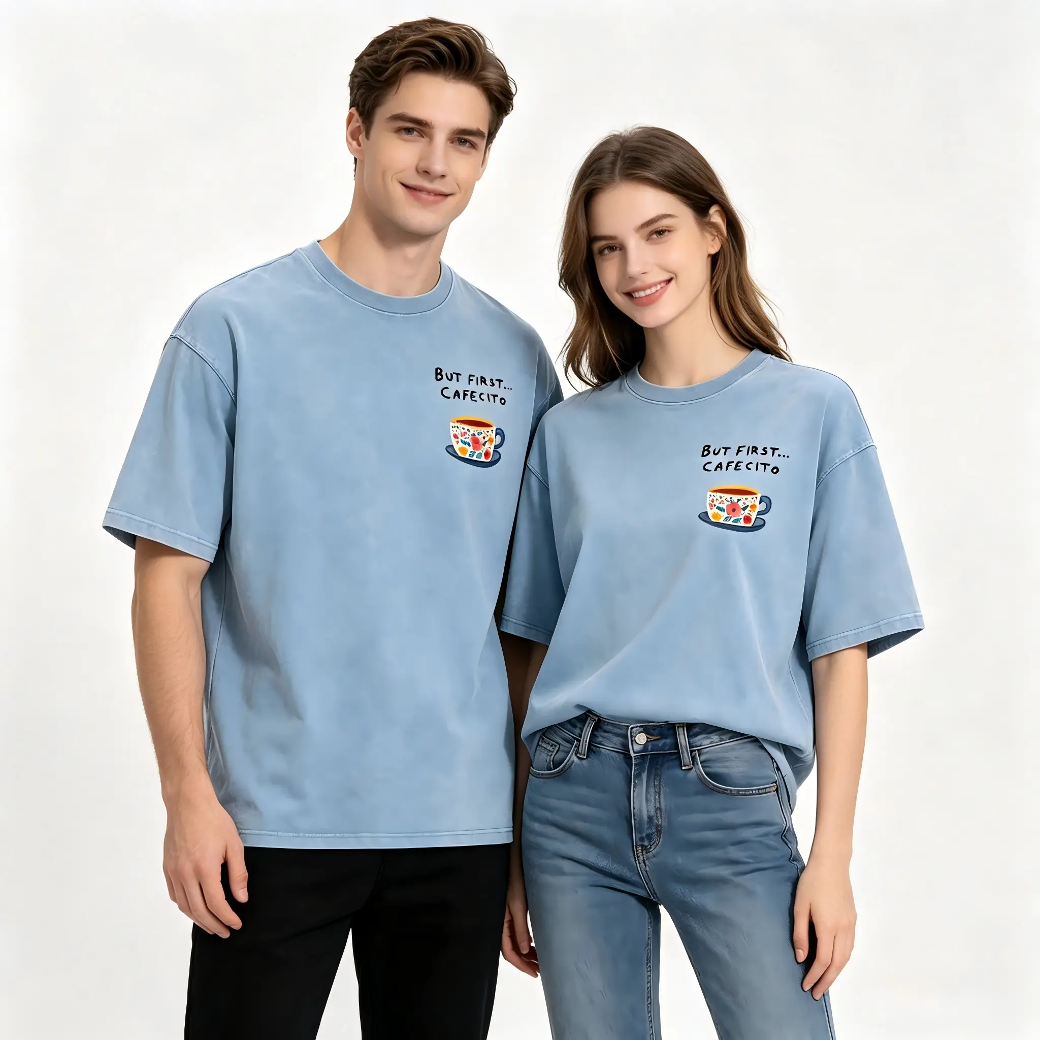 ACTCITY Women's Cotton T-Shirt, Soft Breathable Short Sleeve Streetwear Tee, Casual Summer Top for Beach Vacation, Daily Wear & Weekend Outfits