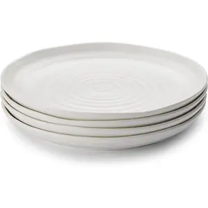Portmeirion Sophie Conran Coupe Dinner Plates, Set of 4