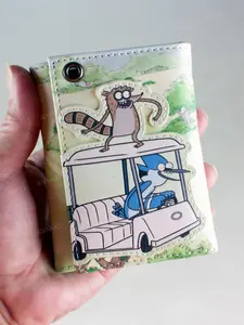 High-Quality Three-Fold Embossed Wallet, Compact Size, Fashionable Personalized Card Holder, ID Window, Stylish and Unique Design, Perfect for Daily Use