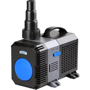 4226GPH Flow Frequency Inline Pond Pump for Fish Tank Fountain Aquarium Waterfall Koi Salt Fresh