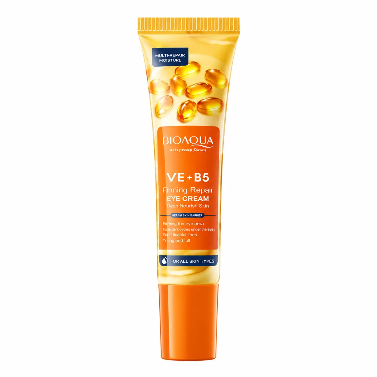 Firming Repair Eye Cream with Vitamin E + B5, Brightening Dark Circle Eraser for Puffiness, Hydrating Formula for All Skin Types Eye Bag Treatment Eye Health Products
