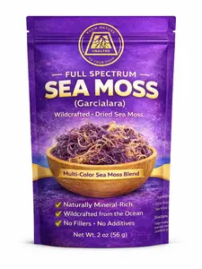 Wildcrafted Full Spectrum Sea Moss (Dried) – Natural Mineral-Rich Superfood