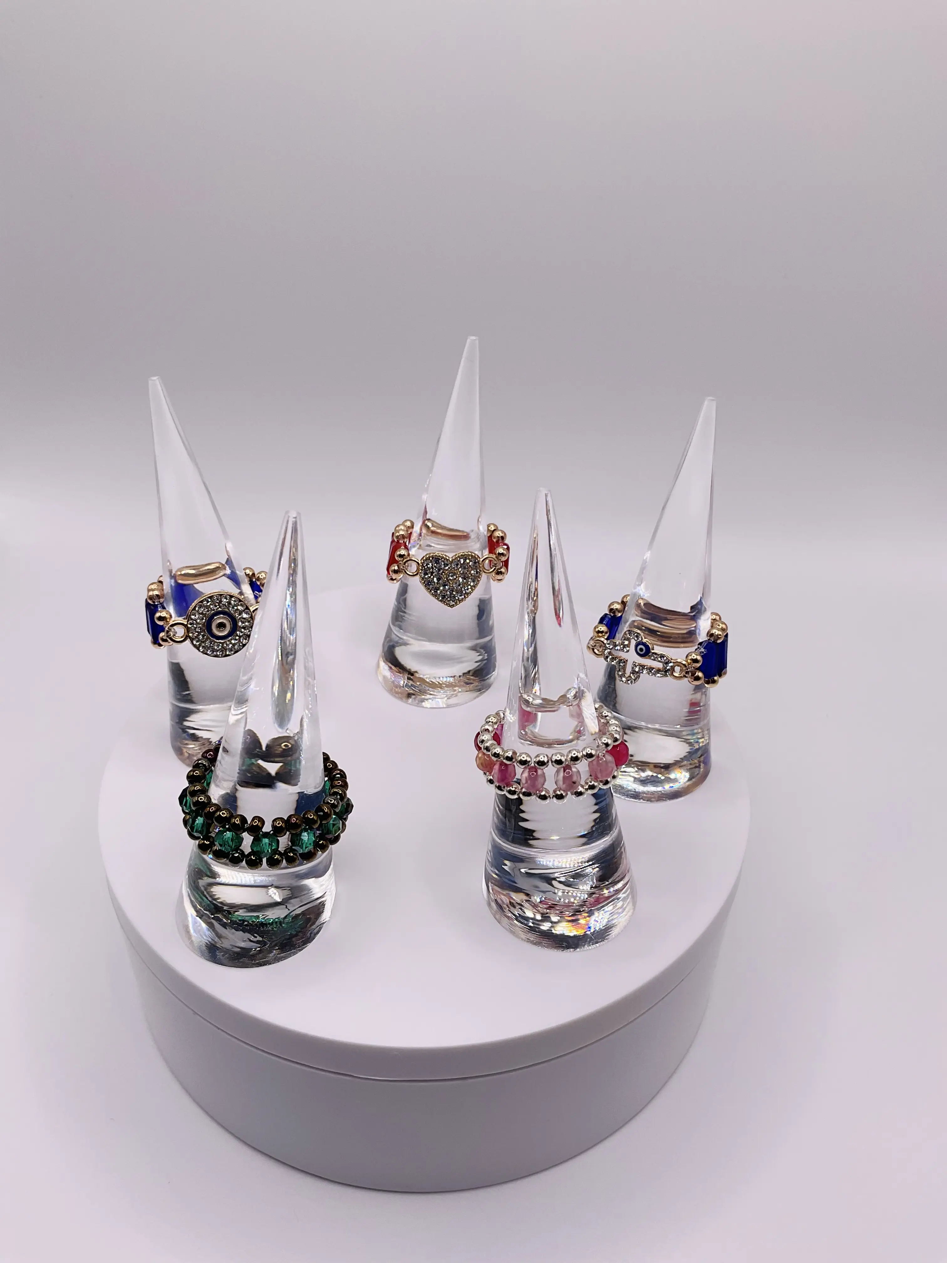 Beaded rings