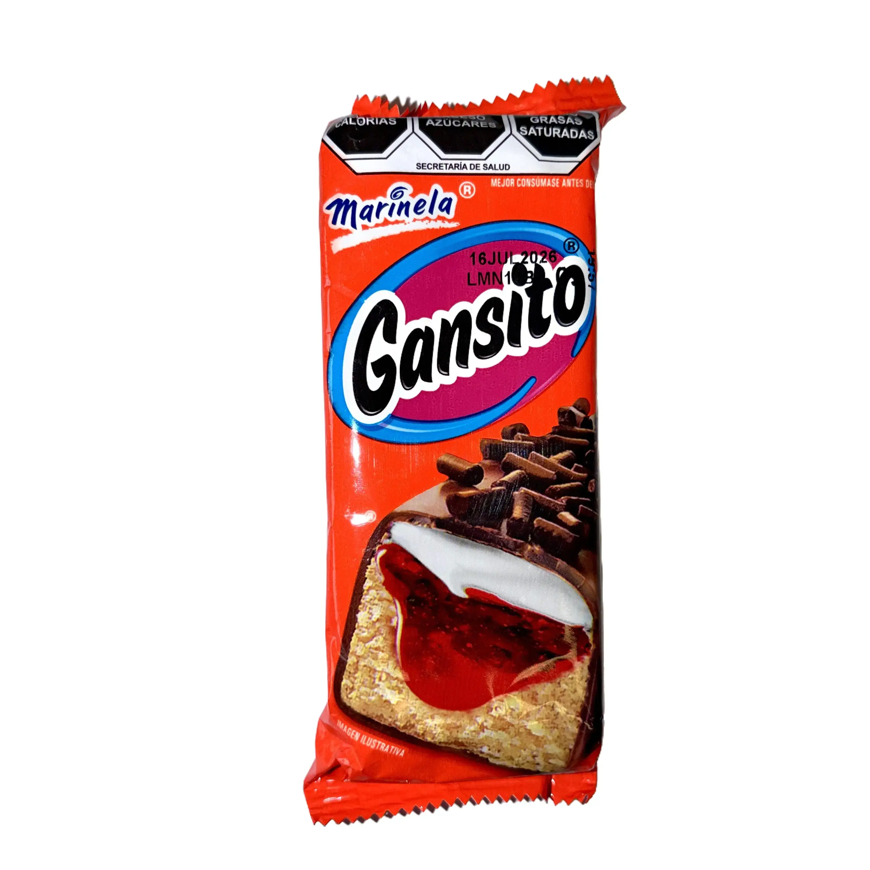 GANSITO PASTELITO - MARINELA - 50 GRAMS - PRODUCT OF MEXICO GANSITO PASTELITO - MARINELA - 50 GRAMS - PRODUCT OF MEXICO