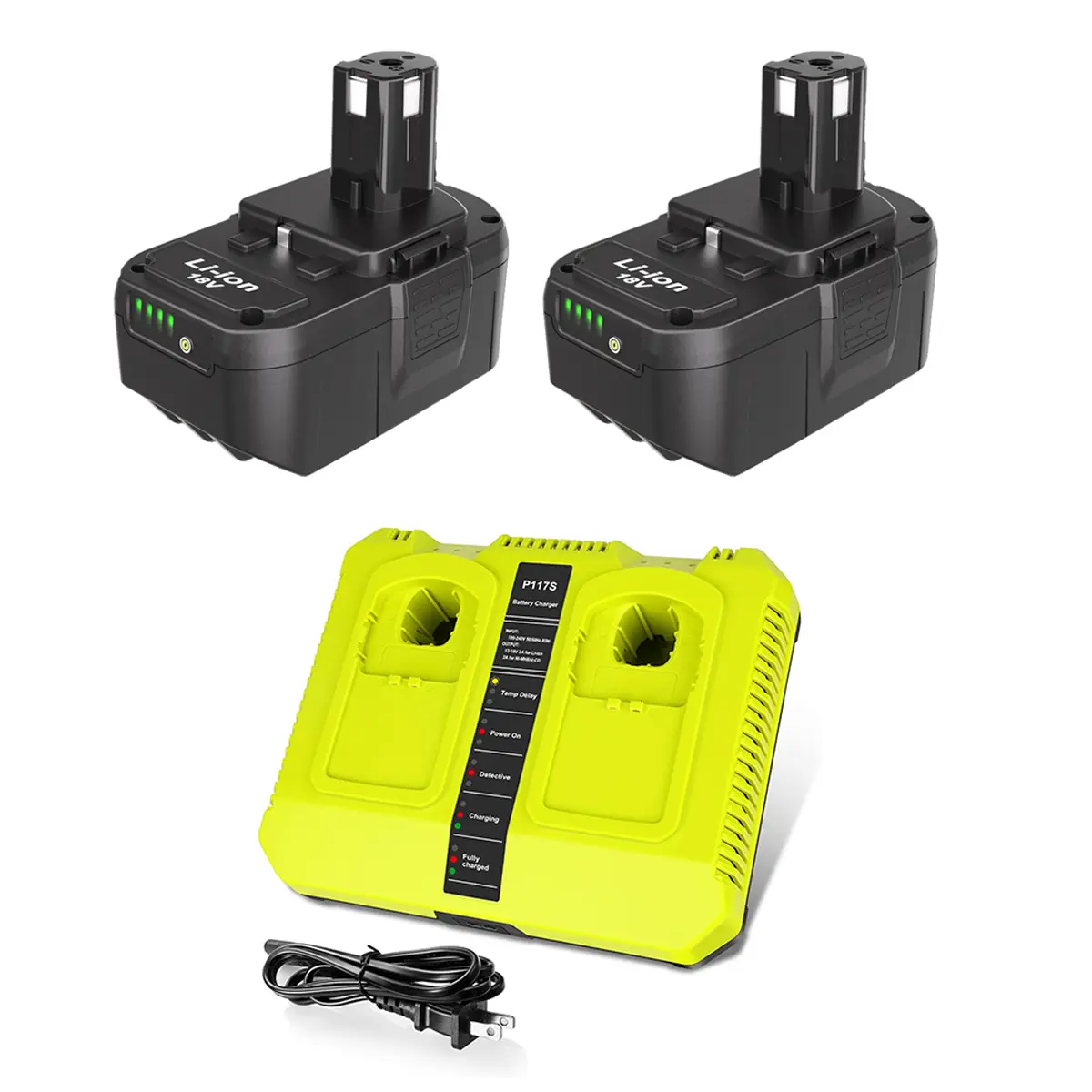 8Ah-2pcs+Dual Charger
