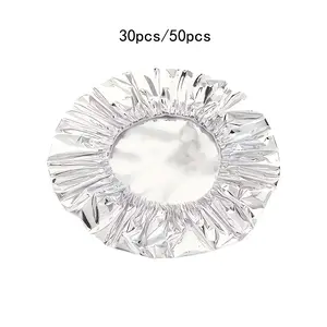 [Food Grade Aluminum Foil Cover] Reusable Aluminum Foil Heat Preservation Cover - Food Grade, Keep Food Warm & Fresh, Insect & Dust Proof, Suitable for Bowls, Plates, Dishes | Kitchen Freshness & Heat Preservation Film