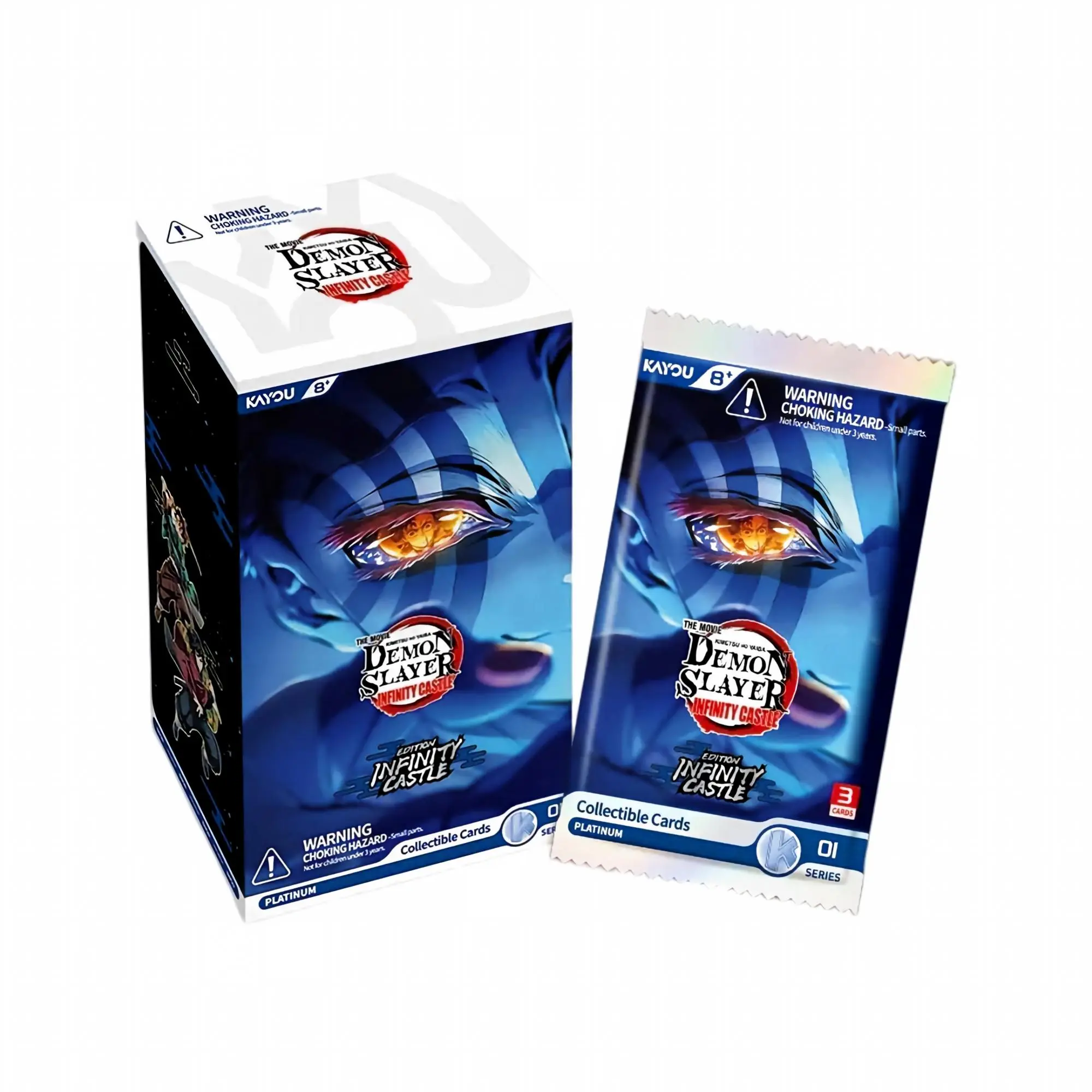 [KAYOU] Demon Slayer - Kimetsu no Yaiba Infinity Castle Movie-Collectible Cards-Infinity Castle Edition-001-NA With PR CARD