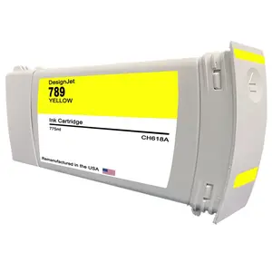 U.S. Remanufactured for HP 789 775ml (CH618A) Yellow Ink Cartridge
