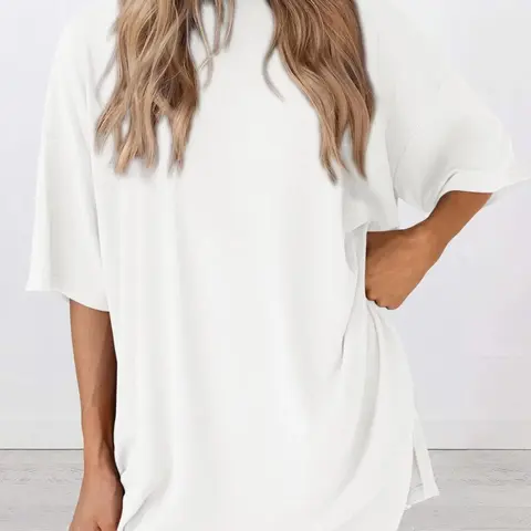 Women's Solid Color T-Shirt and Shorts Matching Set, Basic Minimalist Lightweight Breathable Comfortable Round Neck Summer Loungewear, Home Wear Loungewear, Ladies Loungewear, Women's Casual Sleepwear, Pajamas, Stylish Nightwear, Outfit