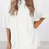 Women's Solid Color T-Shirt and Shorts Matching Set, Basic Minimalist Lightweight Breathable Comfortable Round Neck Summer Loungewear, Home Wear Loungewear, Ladies Loungewear, Women's Casual Sleepwear, Pajamas, Stylish Nightwear, Outfit