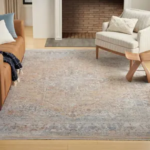 Nourison Timeless Classics Vintage Medallion Indoor Rug, Antique & Classic Area Rugs for Living Room Decor