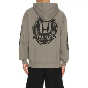 CPTN Apparel Honda Tribe Hoodie in Charcoal