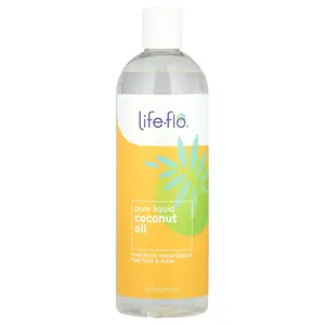 Life-flo Pure Liquid Coconut Oil, 16 fl oz (473 ml)