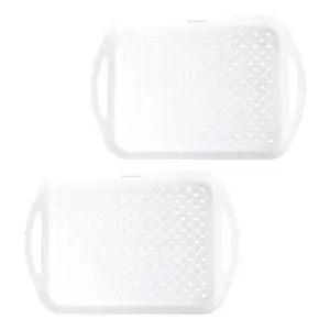 Improvements 2-pack Nonslip Serving Trays