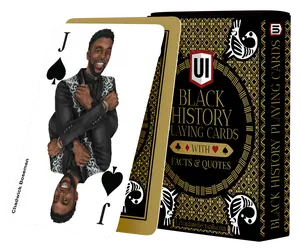 Urban Intellectuals, Inc - Black History Playing Cards with custom illustrations