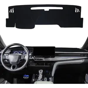 car stuffDashboard Cover for 2025 2026 Toyota Camry Accessories Dash Cover Mat No Glare Sunshade UV Rays Carpet Protector Pad Without HUD, Black Trim