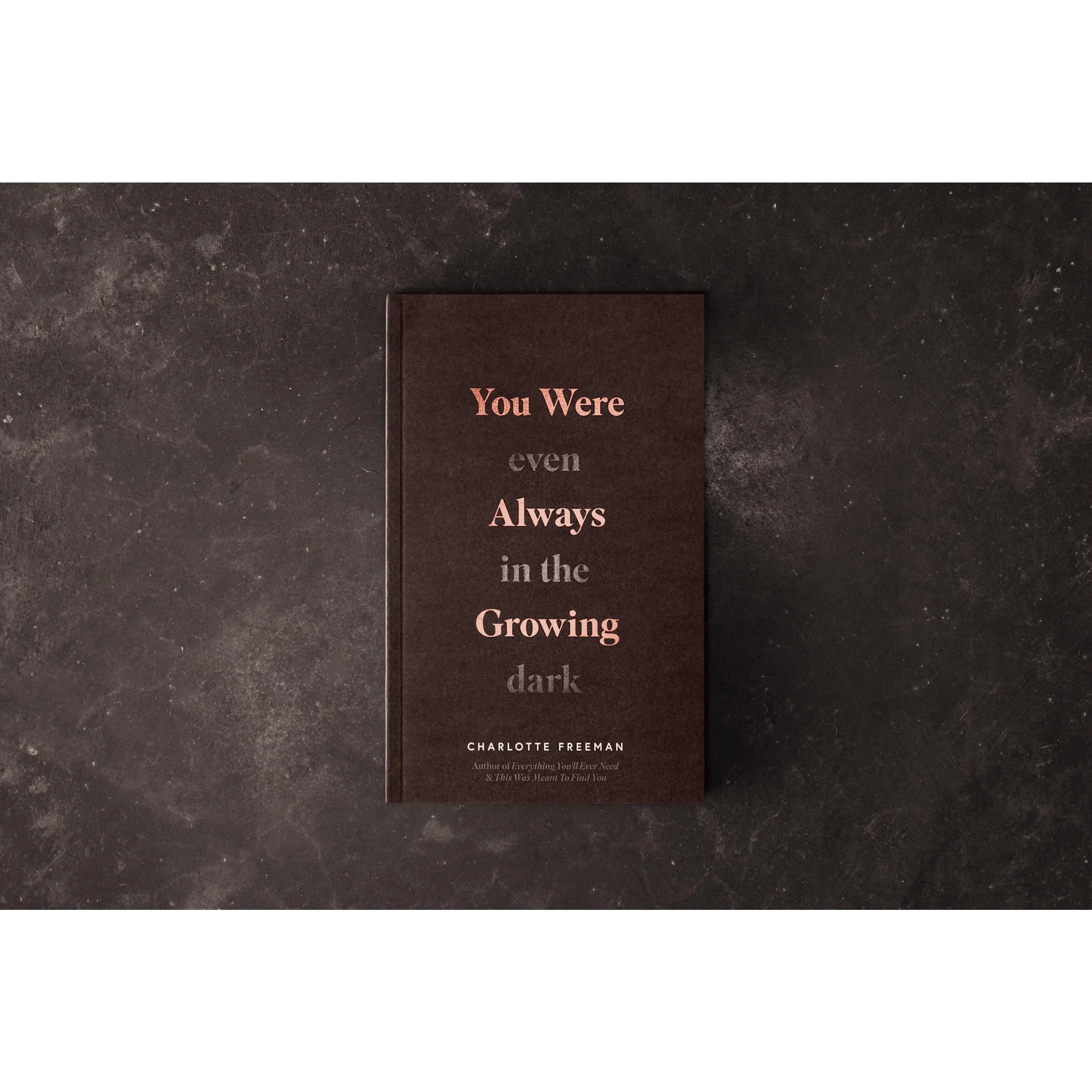 You Were Always Growing: Even in the Dark