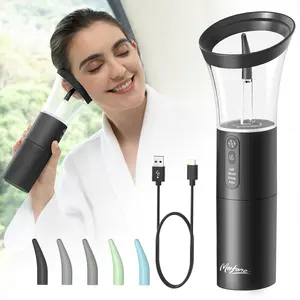 Morfone Ear Wax Removal Kit with 4 Pressure Settings, 270-Degree Spray Clean Technology, IP67 Waterproof, Multiple Reusable Nozzles, Safe Effective Ear Cleaning for Family Use