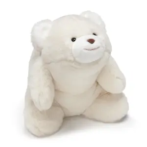 GUND Forever Friends Promise: Snuffles Teddy Bear, Premium Polar Bear Stuffed Animal for Ages 1 and Up, White, 10”