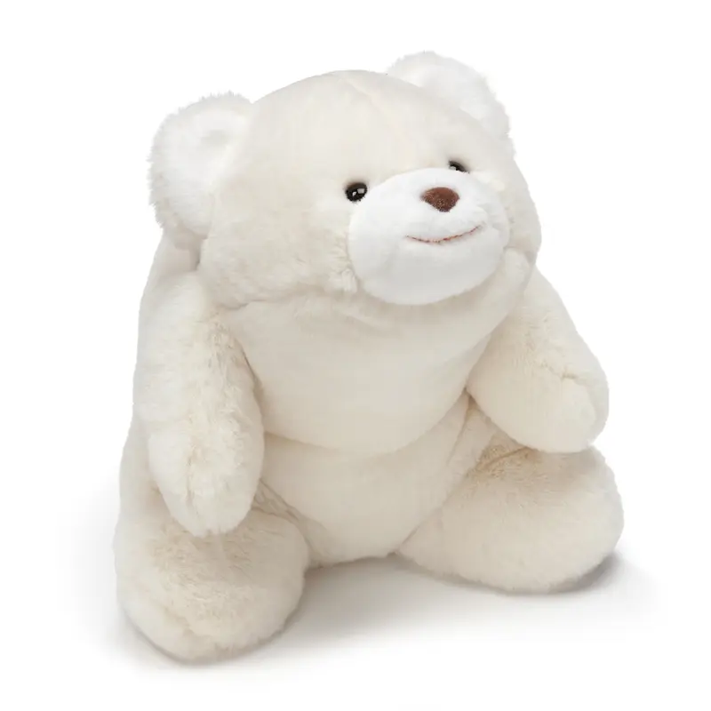 GUND Forever Friends Promise: Snuffles Teddy Bear, Premium Polar Bear Stuffed Animal for Ages 1 and Up, White, 10”