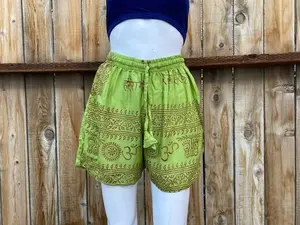 Hippie Unisex Shorts, Boho, Casual, Pockets, Longer Shorts, Capri Shorts, Festival Fashion, Loungewear, Beachwear, Comfy, Perfect Gift