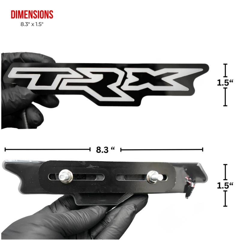 TRX LED Grille Badge – Multicolor RGB Flow Series (Bluetooth App Controlled) | RAM TRX 2020–2024