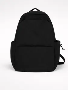 Canvas Backpack for Women & Men, Lightweight Large Capacity School Bag, Casual Aesthetic Travel Daypack, Durable Zipper Backpack