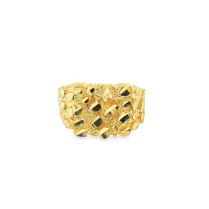 10K Gold Small Nugget Ring