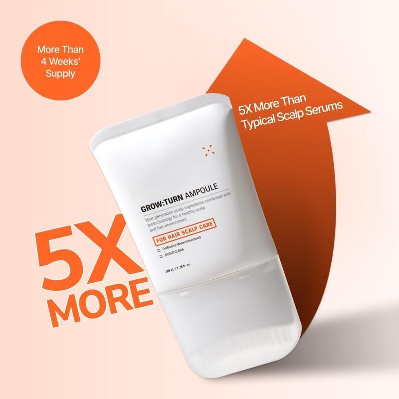 Growturn Hair Growth Serum with Built in Brush for Hair Growth & Thickening