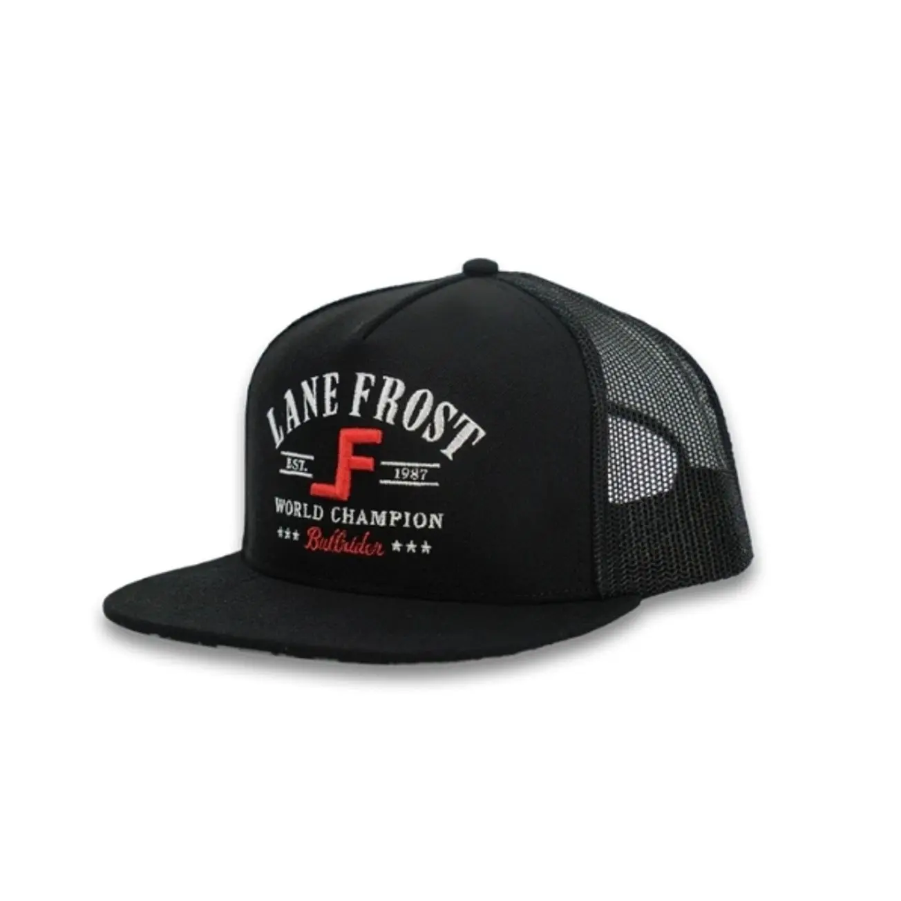 Lane Frost World Champion Bull Rider Embroidered Retro Hat Trucker Hat Many Colors Snapback Hat, Unisex Casual Street Style, Gift Idea For Her Him, Unisex Everyday Wear