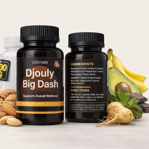Ultimate Djouly Gwo DADA - Supports Overall Wellness 60 Capsules with Maca Root Powder & Magnesium Complex