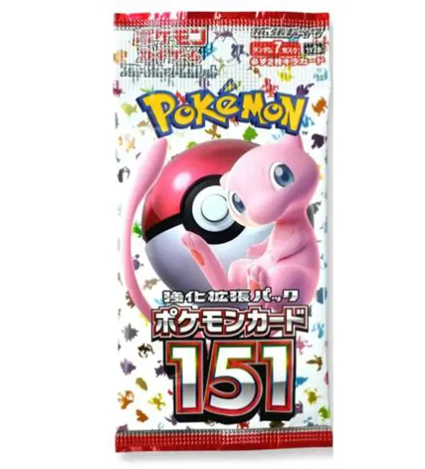 Pokemon Japanese 151 Booster Pack