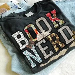 Book Nerd PRINTED Vintage T-shirt Retro Bookish Trendy Lover Retro Tee Trendy For Booktok Librarian Gift Idea Bookish