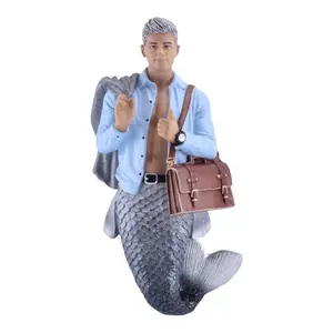 Merman Legal MANeuver by December Diamonds Doll Figurines Christmas