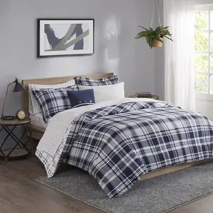 Reversible Comforter Set with Bed Sheets